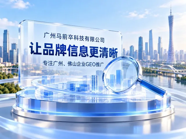 广州马前卒科技有限公司如何帮助广州佛山企业做好GEO推广